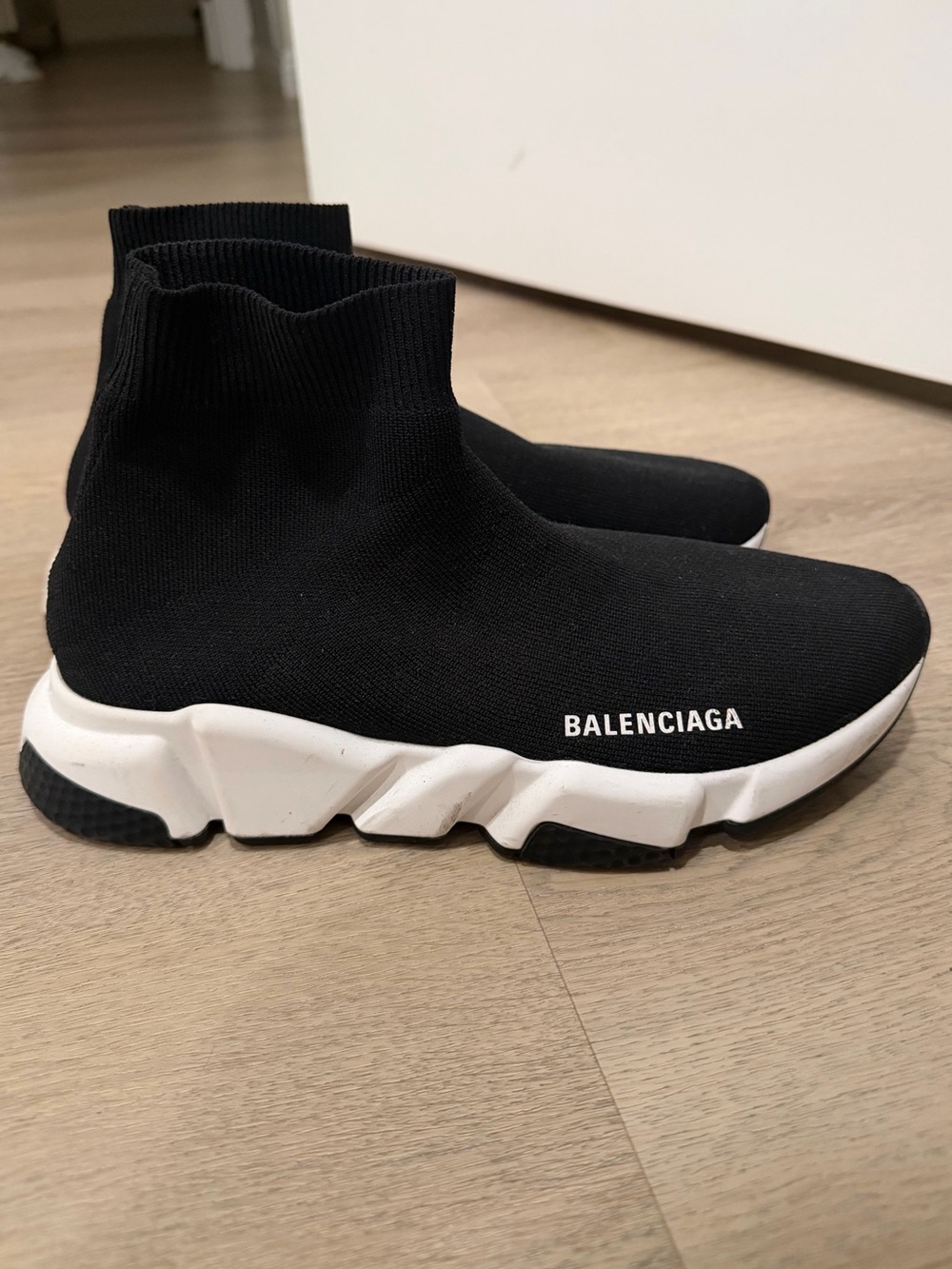 Balenciaga Black Speed Trainer Sock Sneakers